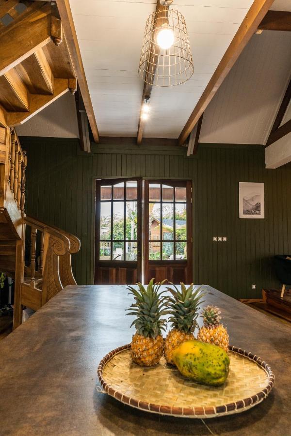 Magnifique Villa Creole Villa Ti Bout Bois Avec Cheminee Au Tevelave Les Avirons Exterior foto