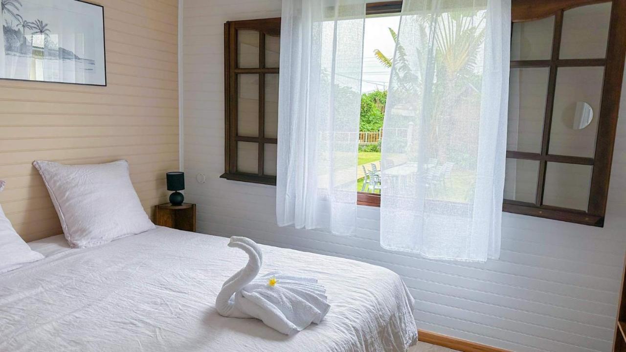 Magnifique Villa Creole Villa Ti Bout Bois Avec Cheminee Au Tevelave Les Avirons Exterior foto